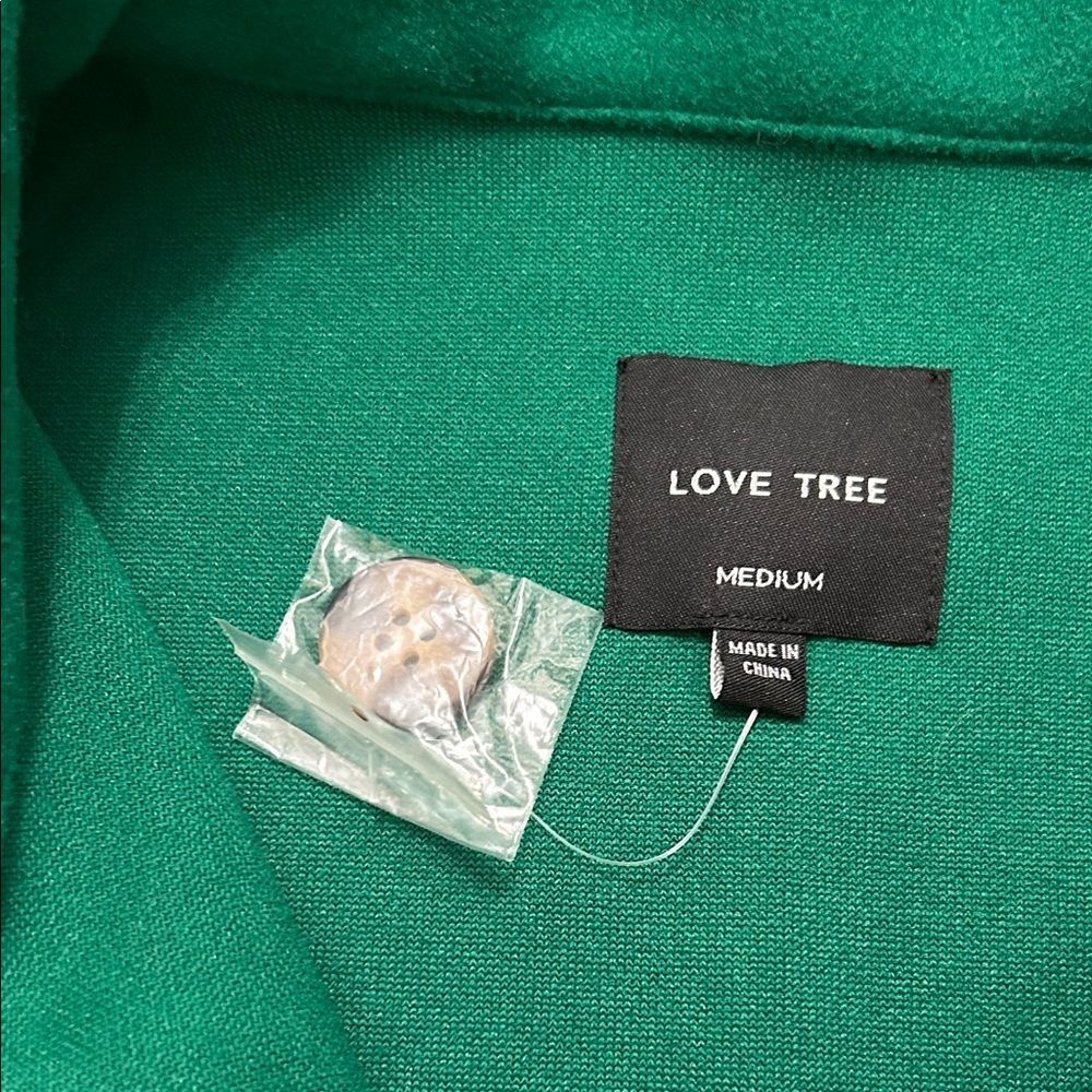 Love Tree Emerald Utility Jacket Blazer - Picture 8 of 9